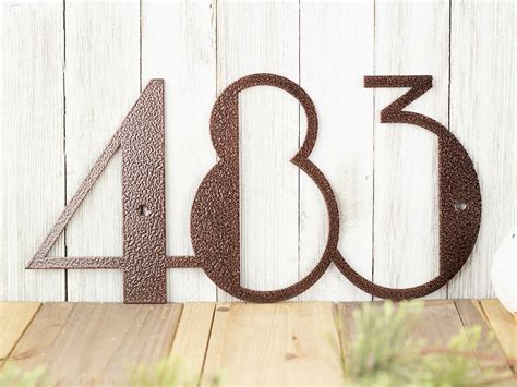 wholesale metal house numbers|personalized metal house numbers.